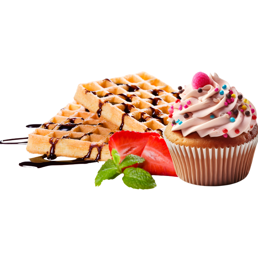 Gofry, muffin